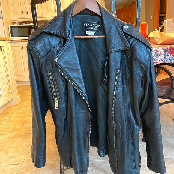 Vintage Leather Jacket Made in Canada - Cosa Nova - Picture 1 of 4